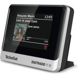 TechniSat - DigitRadio 11 IR - Radiotuner - Zwart/Zilver - DAB+ FM Internetradio