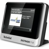 TechniSat - DigitRadio 11 IR - Radiotuner - Zwart/Zilver - DAB+ FM Internetradio