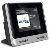TechniSat - DigitRadio 11 IR - Radiotuner - Zwart/Zilver - DAB+ FM Internetradio
