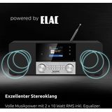 TechniSat - DigitRadio 3 Stem - Radio - Zwart - Zilver