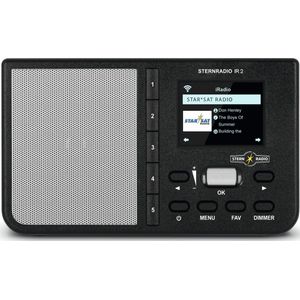 TechniSat - STERNRADIO IR 2 - Internetradio - Zwart - Oplaadbaar