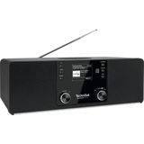 Technisat - Digitradio 370 IR - DAB+ FM Internet Radio - Zwart