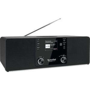 Technisat - Digitradio 370 IR - DAB+ FM Internet Radio - Zwart