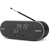 TechniSat - DIGITRADIO BT 2 - Draagbare DAB+ Radio - Zwart - Bluetooth - Waterafstotend