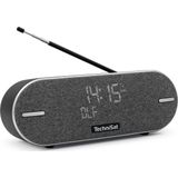 TechniSat - DIGITRADIO BT 2 - Draagbare DAB+ Radio - Zwart - Bluetooth - Waterafstotend