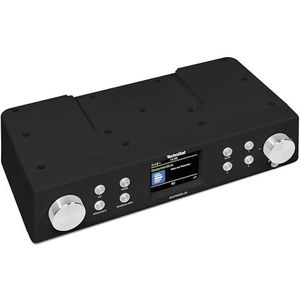 TechniSat DIGITRADIO 22 DAB+ onderbouwradio met bluetooth - zwart