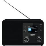 TechniSat DIGITRADIO 307 BT – DAB+ radio met BestTune (DAB, FM, AUX in, Bluetooth-audiostreaming, hoofdtelefoonaansluiting, favorietengeheugen, wekker, slaaptimer, klok-/datumweergave, 5 W RMS Mono)