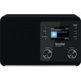 TechniSat DIGITRADIO 307 BT – DAB+ radio met BestTune (DAB, FM, AUX in, Bluetooth-audiostreaming, hoofdtelefoonaansluiting, favorietengeheugen, wekker, slaaptimer, klok-/datumweergave, 5 W RMS Mono)