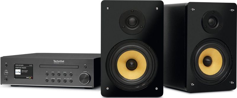 TechniSat - DIGITRADIO 760CD IR - Hi-Fi Systeem - Zwart