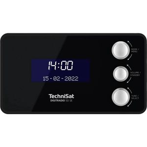 TechniSat DIGITRADIO 50 SE - DAB+ / FM Wekkerradio - Zwart