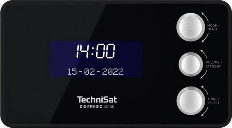 TechniSat - DIGITRADIO 50 SE - Wekkerradio - Zwart