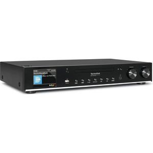 TechniSat DIGITRADIO 143CD (V3) - DAB+ en Internetradio Ontvanger - CD - Bluetooth - Wi-Fi - Zwart