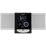 TechniSat - MULTYRADIO 600 CD IR - DAB+ en Internetradio - Zilver/Zwart - Bluetooth