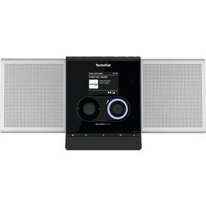 TechniSat - MULTYRADIO 600 CD IR - DAB+ en Internetradio - Zilver/Zwart - Bluetooth
