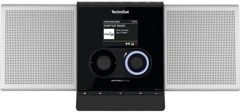 TechniSat - MULTYRADIO 600 CD IR - DAB+ en Internetradio - Zilver/Zwart - Bluetooth