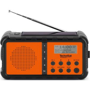 TechniSat - Techniradio Solar 2 - Noodradio - DAB+/FM - Duurzaam Ontwerp