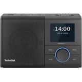 TechniSat DIGITRADIO 217 - Draagbare DAB+ Radio - Zwart - Bluetooth - Batterijen/Lichtnet