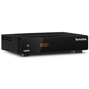 TechniSat HD-S 261 Sat Ontvanger zwart (DVB-S2), TV-ontvanger, Zwart