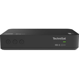 TechniSat - HD-S 224+ - HD-Satellietreceiver - Zwart - Inclusief HD+ Kaart