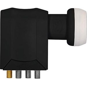 TechniSat 0000/8388 Universele SCR 4+4 LNB 4x SCR + 4x Legacy, LNB, Zwart