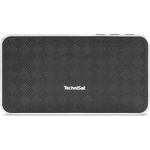 TechniSat BluSpeaker FL 200 (2.50 h, Oplaadbare batterij), Bluetooth luidspreker, Zilver, Zwart