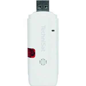 TechniSat Z-Wave Stick 1 Smart Home Control voor Smart TV en ontvanger, wit