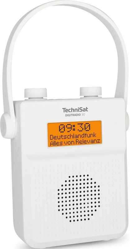 TechniSat - DIGITRADIO 30 - DAB+ Douche Radio - Waterdicht - Bluetooth - Oplaadbare Batterij