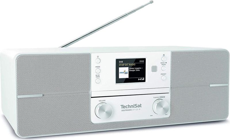 TechniSat DIGITRADIO 371 CD IR Tafelradio met internetradio Internet, DAB+, FM AUX, Bluetooth, CD, DAB+, Internetradio, FM, USB, WiFi Accu laadfunctie, Incl.