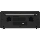 TechniSat DIGITRADIO 574 IR – Stereo-Internetradio (DAB+, FM, WLAN, Bluetooth-Audiostreaming, 4 Zoll Farbdisplay, USB, AUX in, Kopfhöreranschluss, Wecker, 10 Watt, App-/Fernbedienung) Silber