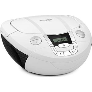 Draagbare CD-Speler - Compact Systeem - Zwart - Bluetooth - FM-Radio