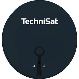 TechniSat TECHNITENNE 60 - satellietschotel (60 cm digitaal satellietsysteem, antenne met masthouder, voorbereid op de opname van een 40 mm LNB) antraciet