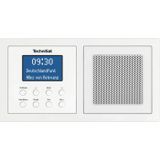 TechniSat DIGITRADIO UP 1 - DAB + inbouwradio voor inbouw in elke box (DAB, FM, Bluetooth ontvangst, lcd, dimbaar, wekker, timer, 2 W RMS), wit