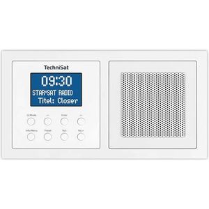 TechniSat - DIGITRADIO UP 1 - Inbouwradio - DAB+ - Bluetooth - Wit
