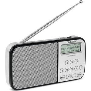 TechniSat - Techniradio RDR XL - Radio - Zilver - DAB+/VHF/Bluetooth