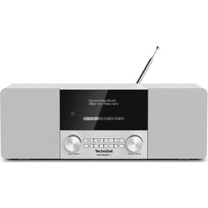 Technisat DIGITRADIO 4 - DAB+ FM Radio - Bluetooth - Wit