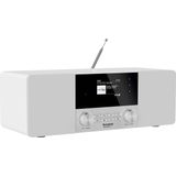 TechniSat DIGITRADIO 4C Tafelradio DAB+, FM, DAB Bluetooth Wit