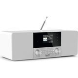 TechniSat DIGITRADIO 4C Tafelradio DAB+, FM, DAB Bluetooth Wit