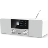 TechniSat DIGITRADIO 4C Tafelradio DAB+, FM, DAB Bluetooth Wit