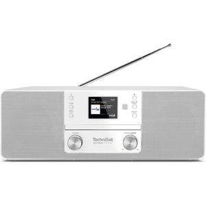 TechniSat - Digitradio 370 CD IR - Internet Radio - Wit - DAB+ - WiFi