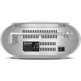 TechniSat - DIGITRADIO 1990 - Radio/CD-speler - Zilver - DAB+, VHF (FM), Bluetooth, USB