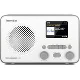 Techniradio 6 IR - Draagbare DAB+ en Internetradio - Wi-Fi - Bluetooth - Wit/Grijs
