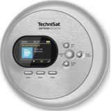 TechniSat - DIGITRADIO CD 2GO BT - Draagbare CD-Speler - Zilver - Bluetooth