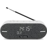 TechniSat DigitRadio BT 2 lichtgrijs (VHF, DAB+, Bluetooth), Radio, Grijs