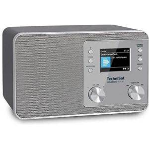TechniSat - DIGITRADIO 307 BT - DAB+ Radio - Zilver - Bluetooth