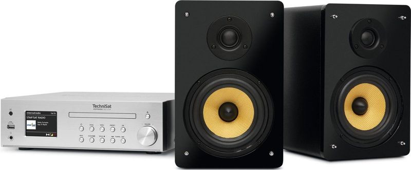 TechniSat - DIGITRADIO 760CD IR - Hi-Fi Systeem - Zilver - Bluetooth - Internetradio