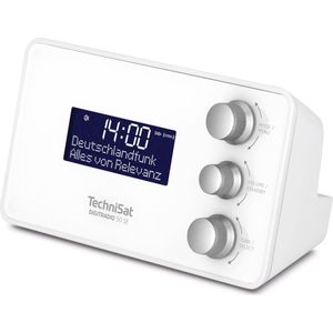 TechniSat DIGITRADIO 50 SE - DAB+ / FM wekkerradio - wit