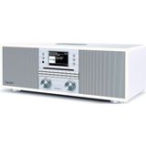 Technisat - Digitradio 650 - Digitale Hifi-radio - Wit/Zilver - DAB+, FM, Cd-speler