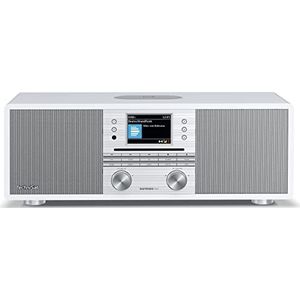 Technisat - Digitradio 650 - Digitale Hifi-radio - Wit/Zilver - DAB+, FM, Cd-speler