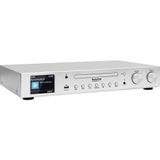 TechniSat DIGITRADIO 143CD (V3) - DAB+ en Internetradio Ontvanger - CD - Bluetooth - Wi-Fi - Zilver