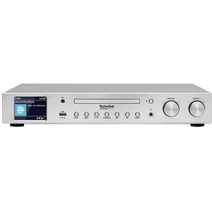 TechniSat DIGITRADIO 143CD (V3) - DAB+ en internetradio ontvanger - CD - Bluetooth - Wi-Fi - zilver
